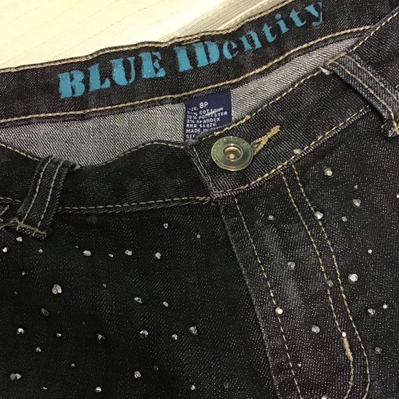 BLUE IDentity sparkle jeans ~ 8P - Picture 3 of 5